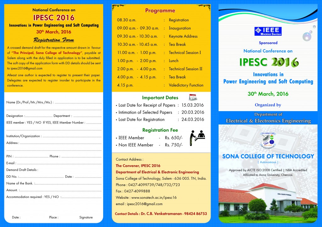 IPESC 2016 BROUCHER FOLDING TYPE Front