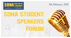 Students Speaker Forum
