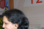 Dr.Sandhya Chintala head, NASSCOM distributing the awards on her Mr.Choko Valliappa CEO, Vee Technologies