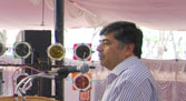 Mr.  Bhaskar Bhat, Managing Director, Titan Industries motivating the students