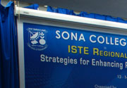 iste regional conference at sona college