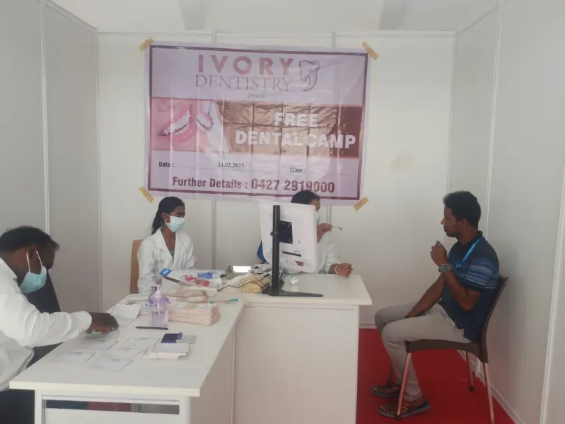 Health Care Camp Conducted by Ivory Dentistry, Salem