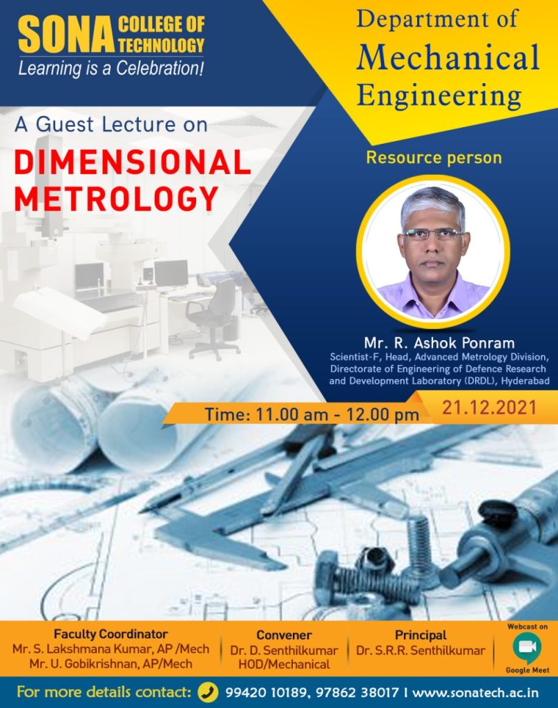 A Guest Lecture on Dimensional Metrology