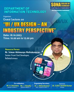 UI / UX Design – An Industry Perspective