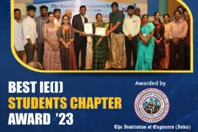 IEI Best Students’ Chapter Award 2023