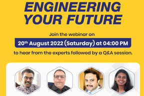 Webinar on ” Engineering your future “