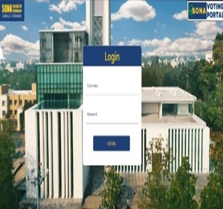 Digital Voting Portal Output 1