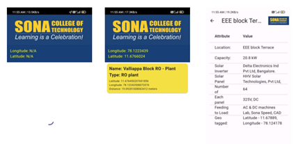 SONA Facility Details Output 1