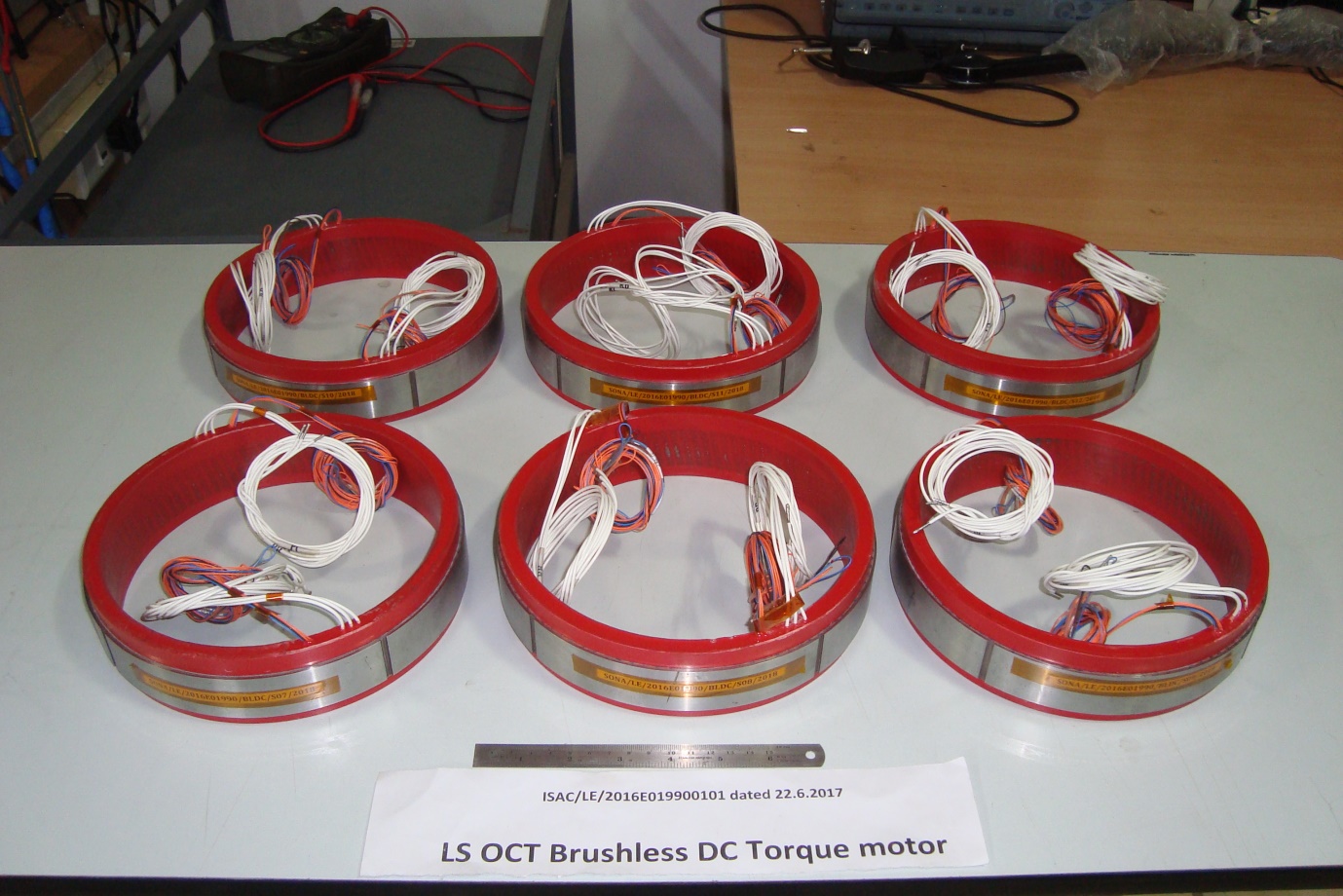 Brushless dc motor for Optical Communication Terminal