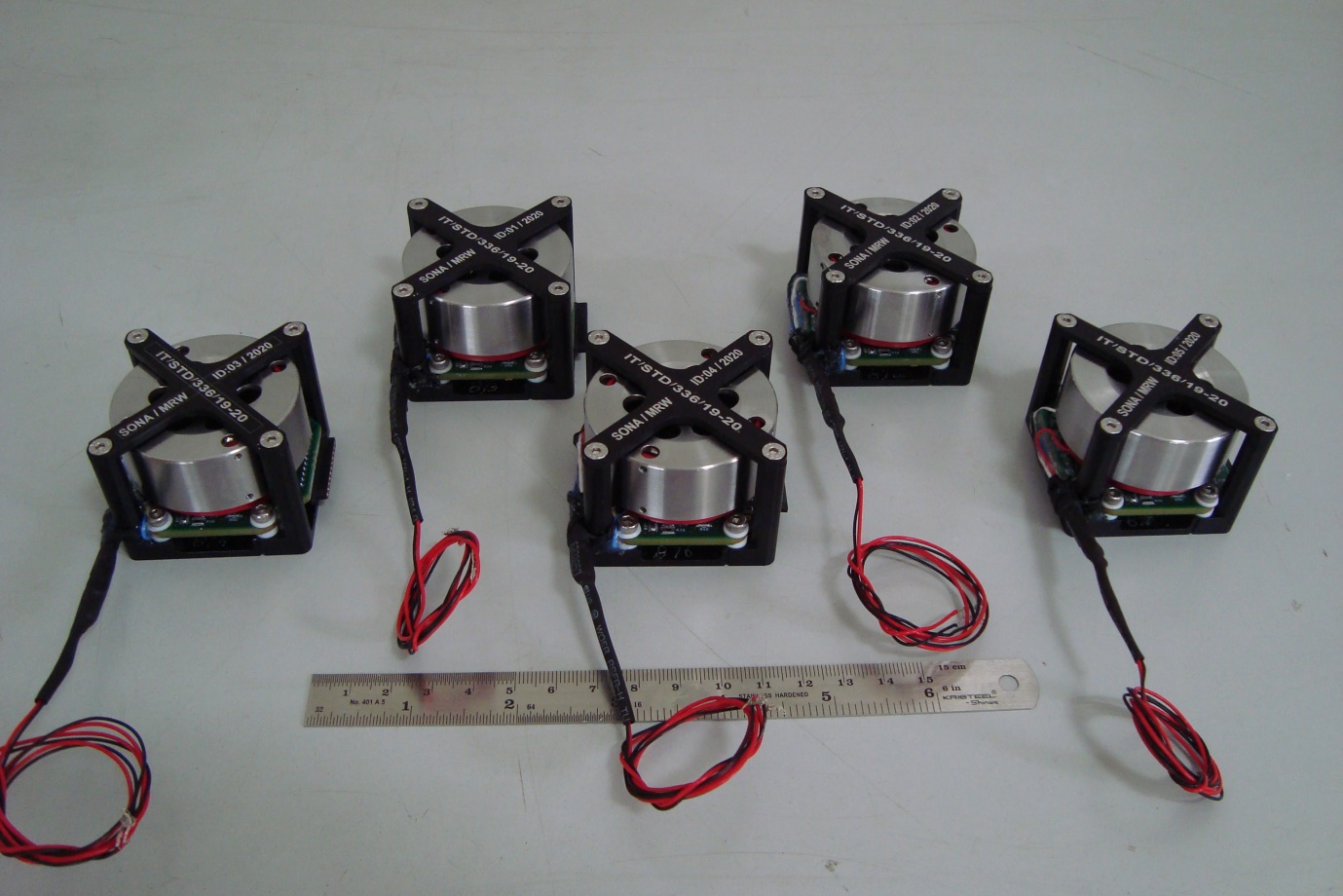 Miniature reaction wheels for CUBESAT