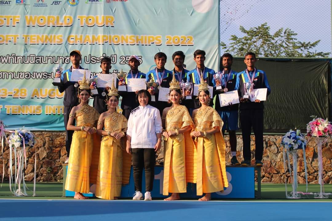 International Level Soft Tennis Tournament Achievement