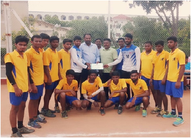 Anna University Zone Handball Tournament Men
